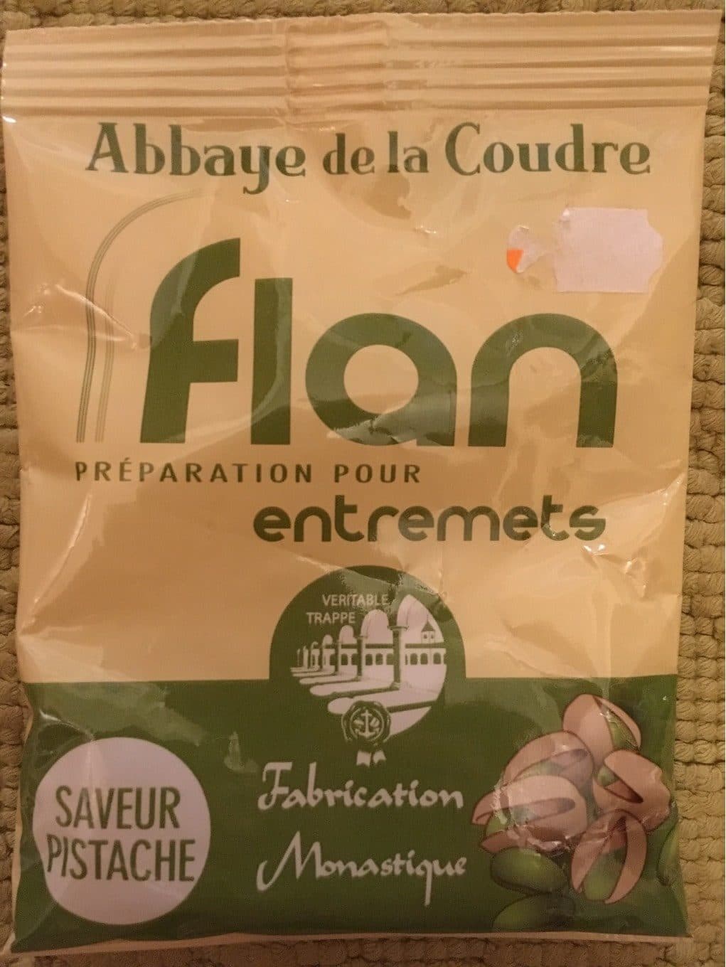 Abbaye De La Coudre Préparation pour flan à la pistache packshot
