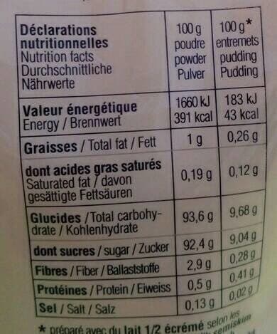 Open Food Facts Abbaye De La Coudre - Gros Sac Flan Pral packshot