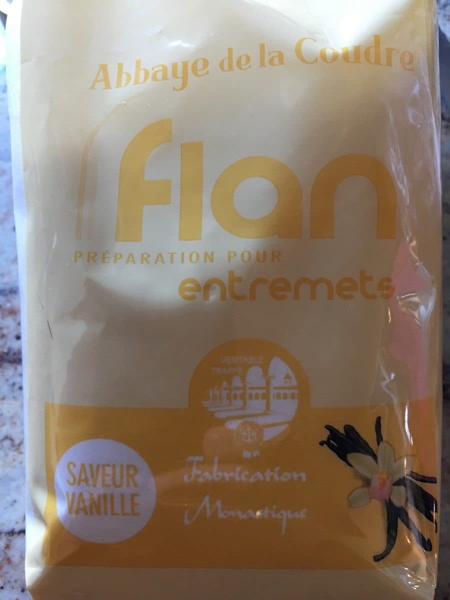 Abbaye De La Coudre Flan, Préparation pour entremets packshot