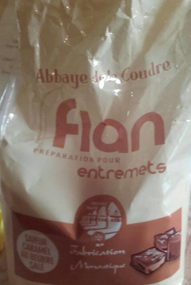 Abbaye de la Coudre Préparation pour entremets saveur caramel au beurre salé packshot