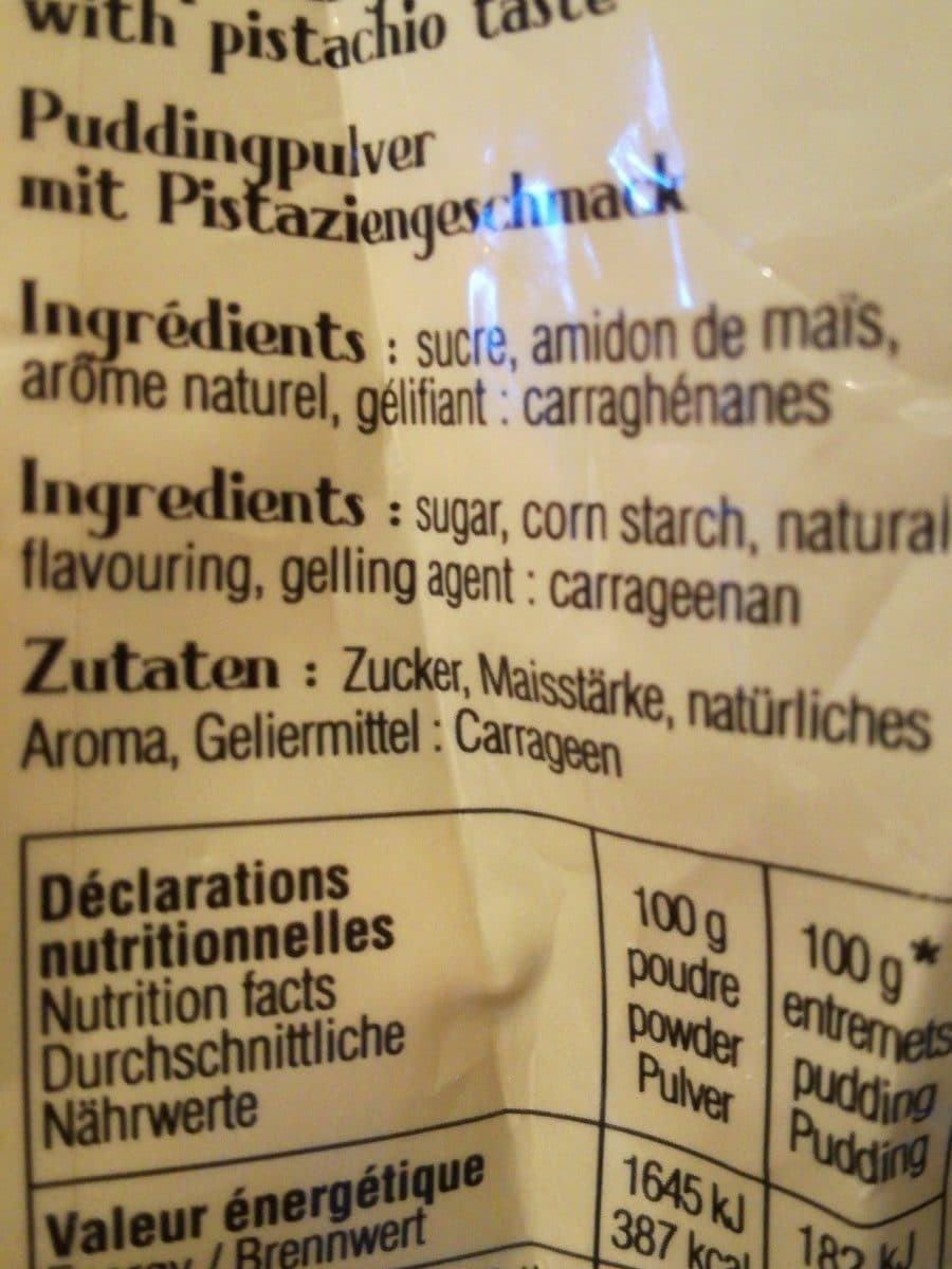 Open Food Facts Flan abbay de la coudre packshot