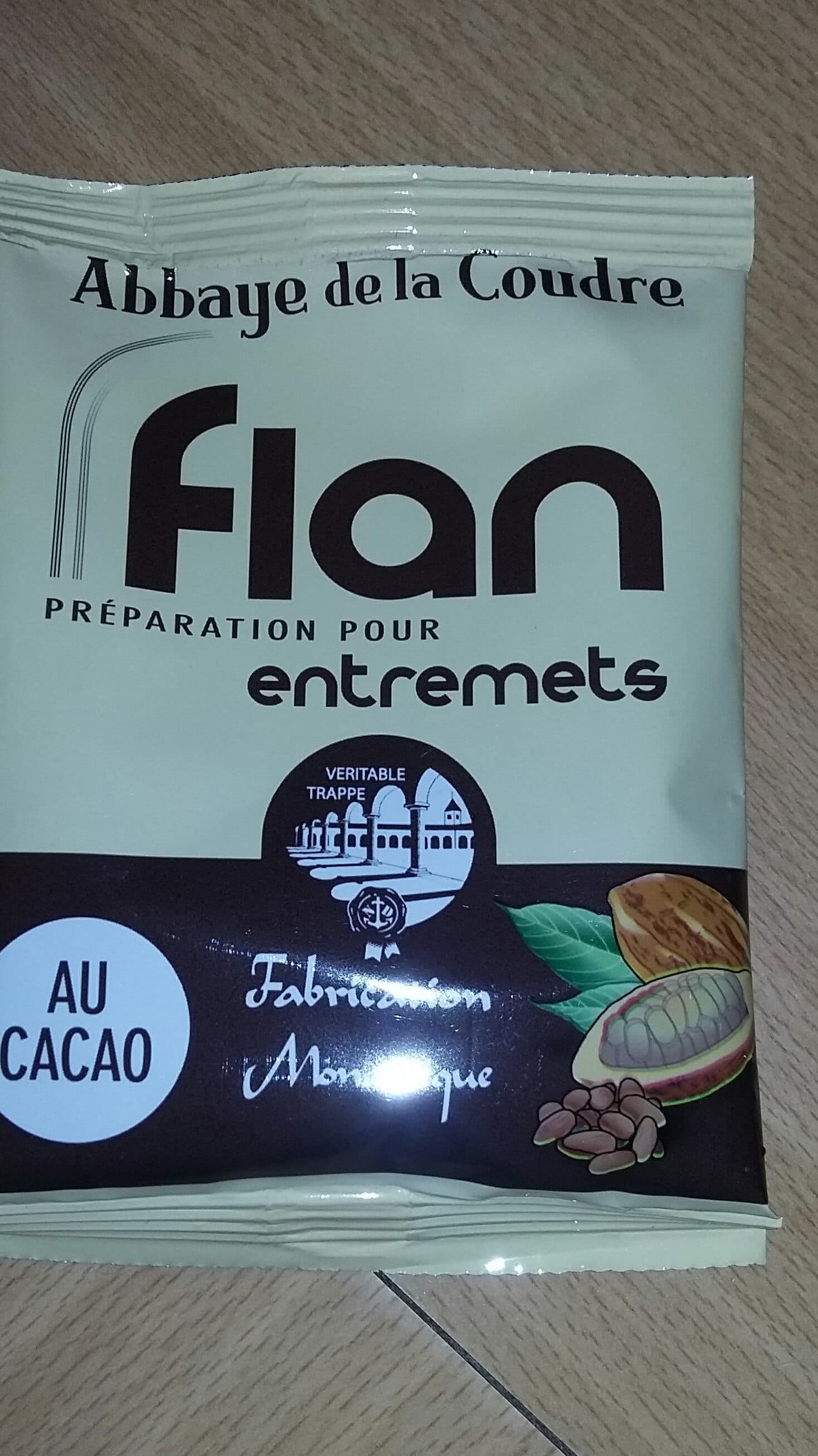 Abbaye De La Coudre 45G Preparation Entremets Cacao V. trappe packshot