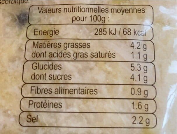 Tempe Véritable choucroute d'Alsace packshot