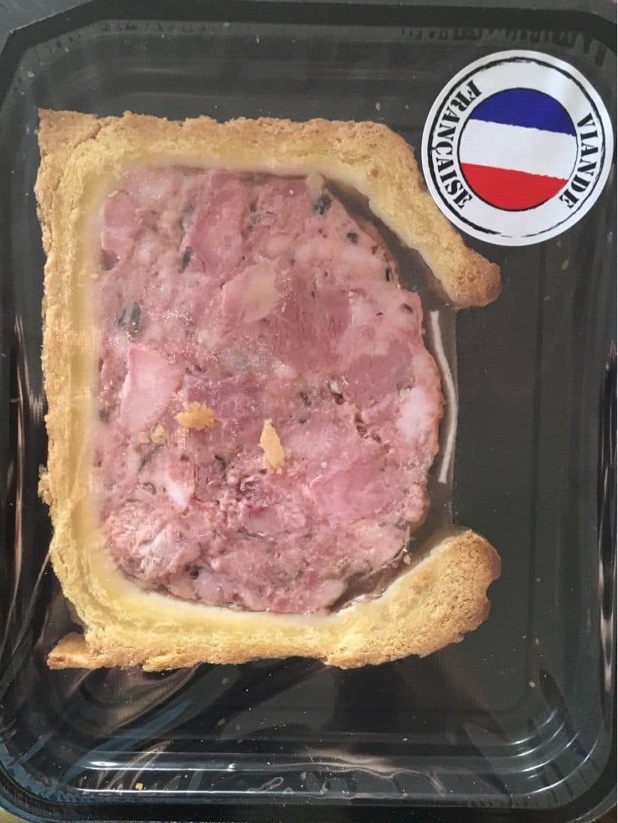 Michel Bolard Pâté en croûte franc comtois aux morilles 1tranche packshot