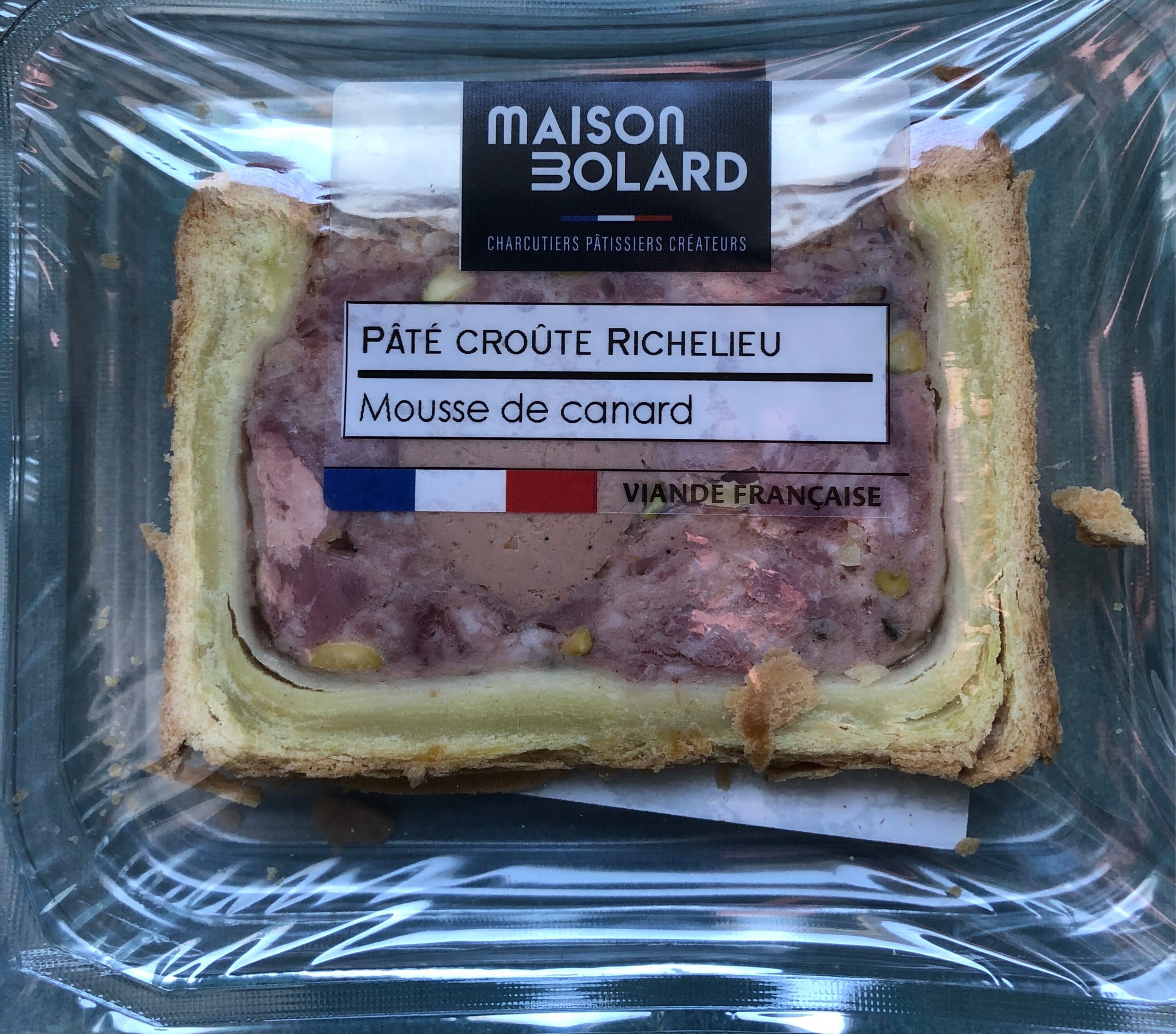 Michel Bolard Pate en croute richelieu packshot