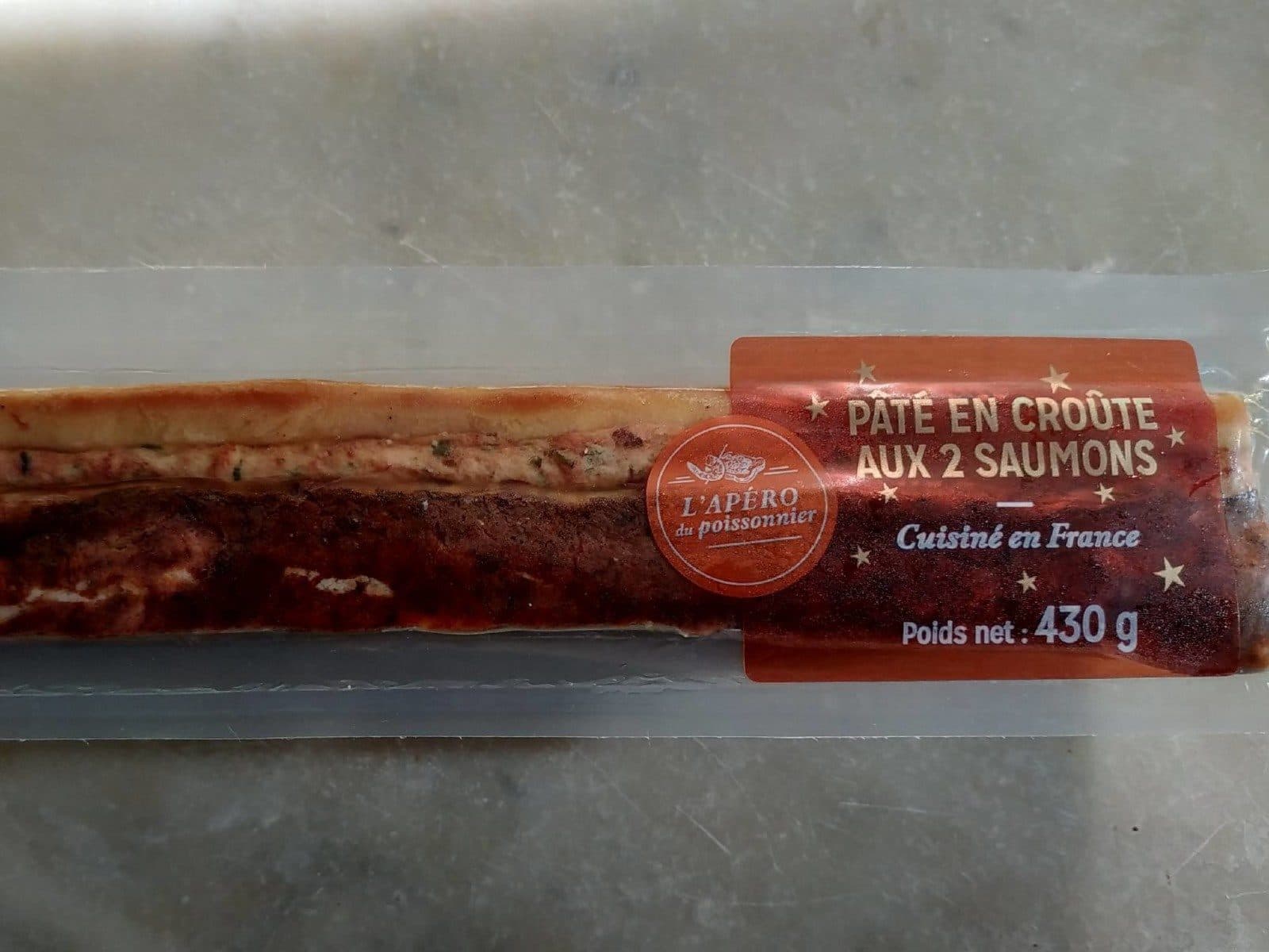Open Food Facts Pâté en croûte aux 2 saumons packshot