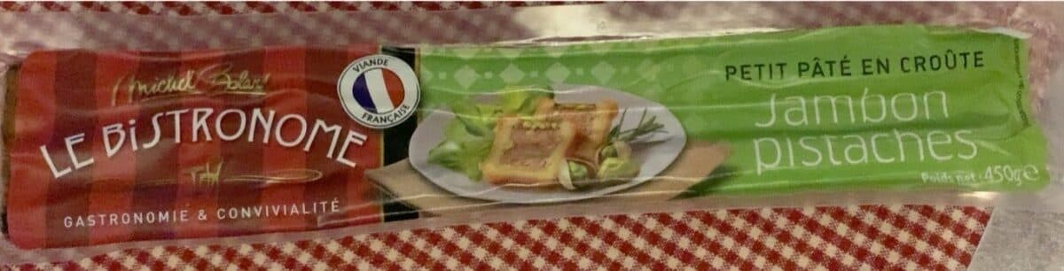 Michel Bolard Petit pâté en croûte Jambon Pistaches packshot