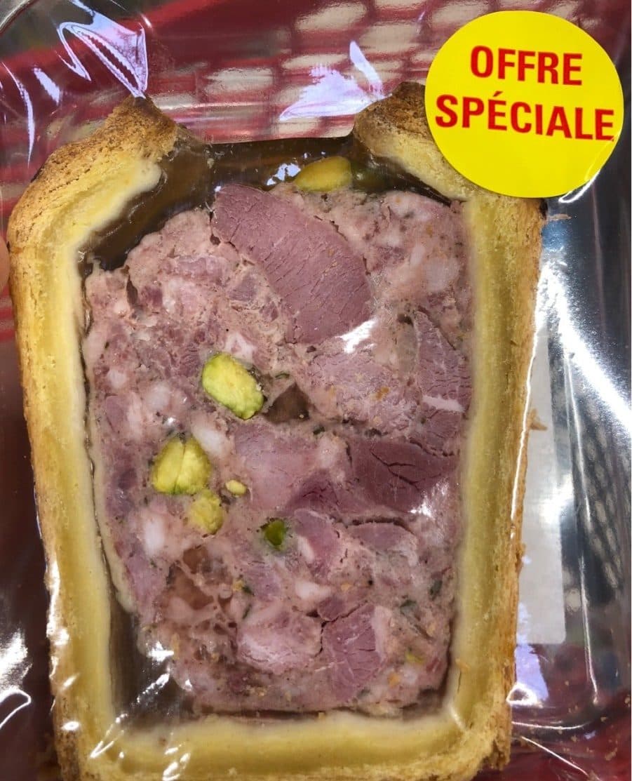 Open Food Facts Pâté en croûte de Jambon pistache packshot