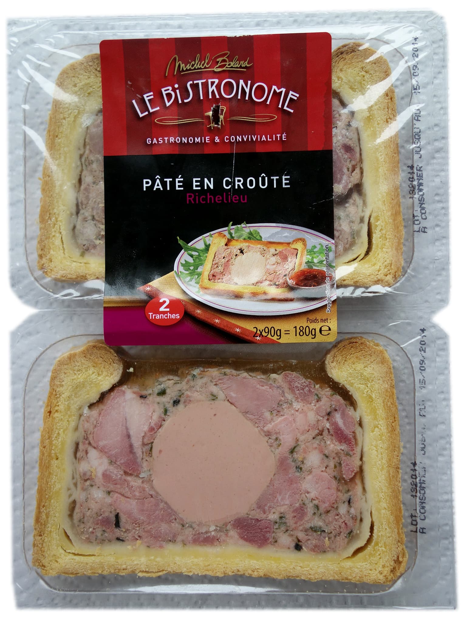 Le Bistronome Pâté en croûte Richelieu packshot