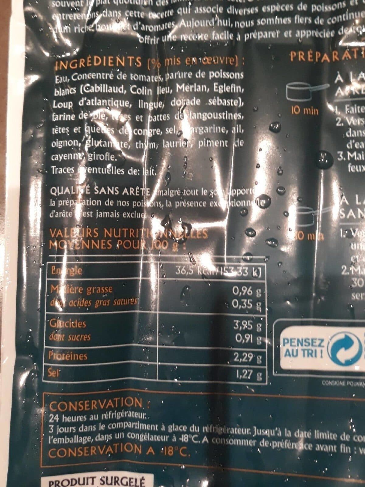Bernardet Soupe des pêcheurs packshot