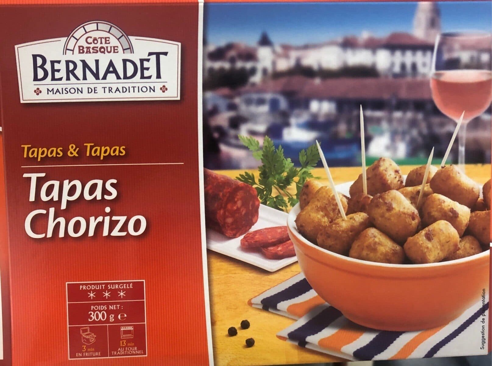 Bernadet Tapas Chorizo packshot
