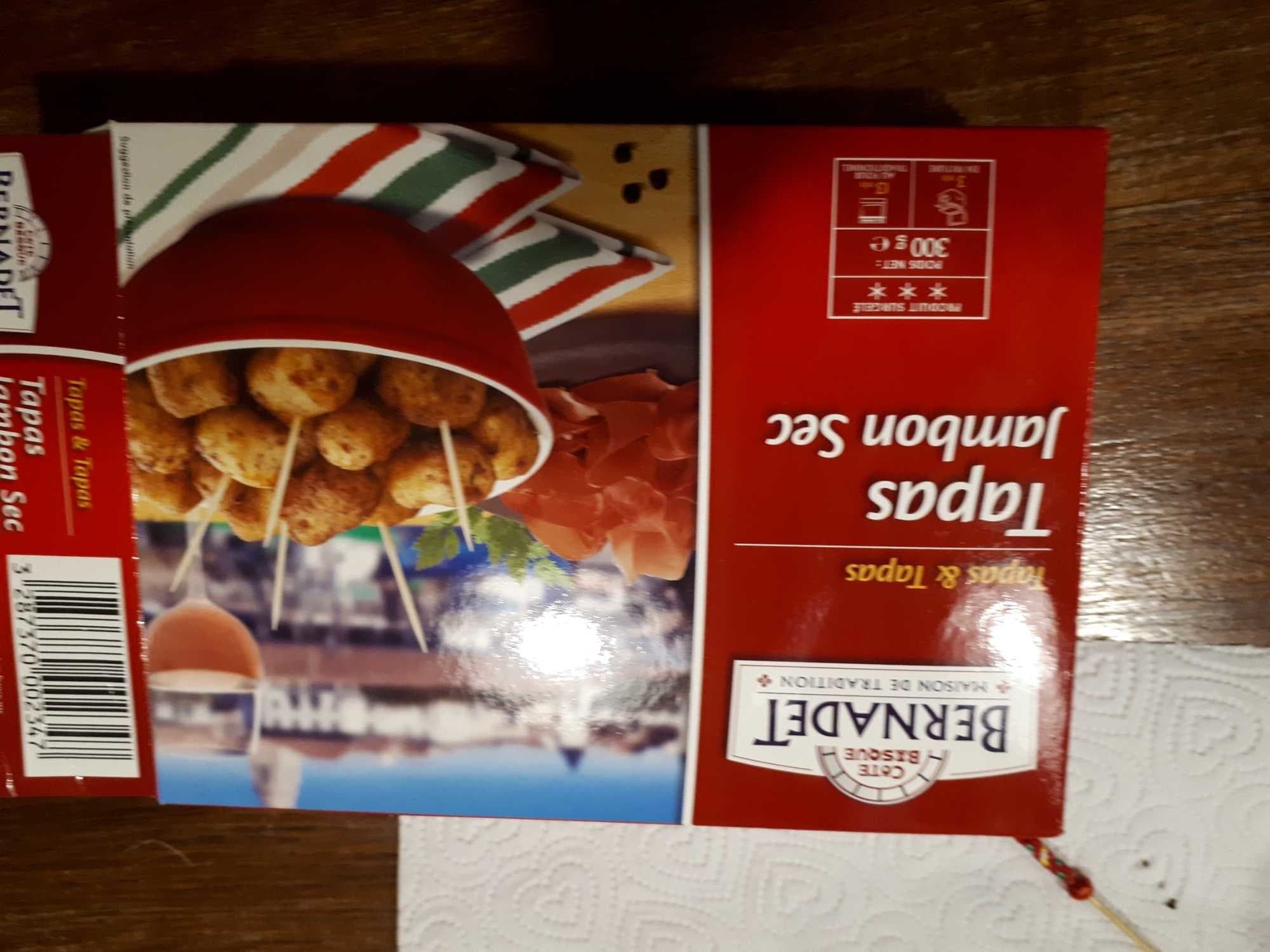 Bernadet Tapas & tapas packshot
