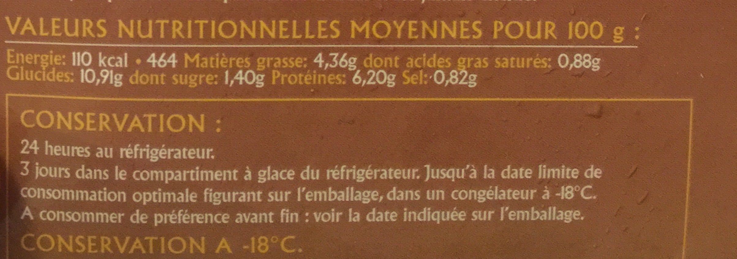 Open Food Facts Brandade de morue recette maison BERNADET packshot