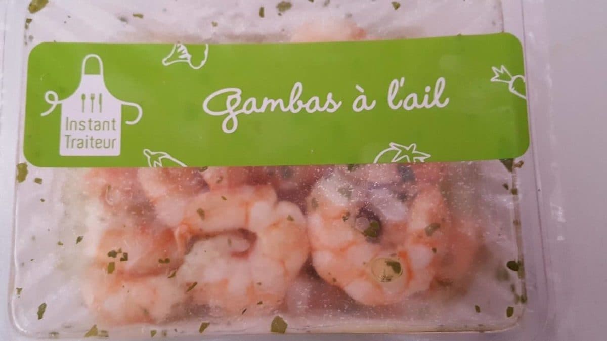 Instant traiteur Gambas a l ail packshot