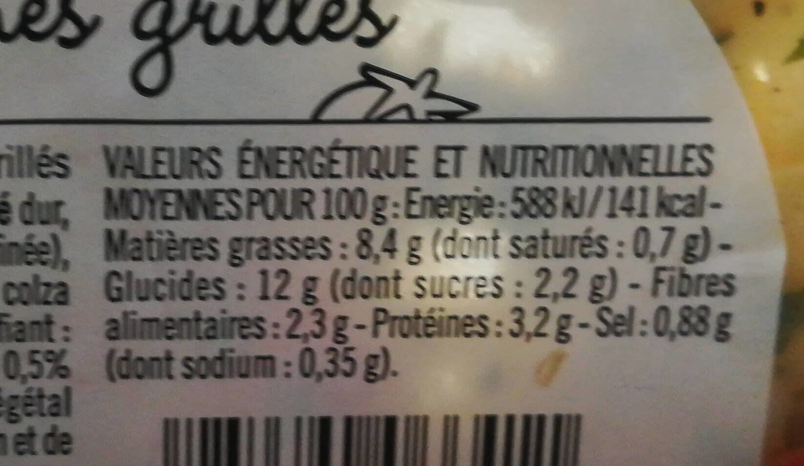 Instant Traiteur Salade de tortis aux légumes grillés packshot