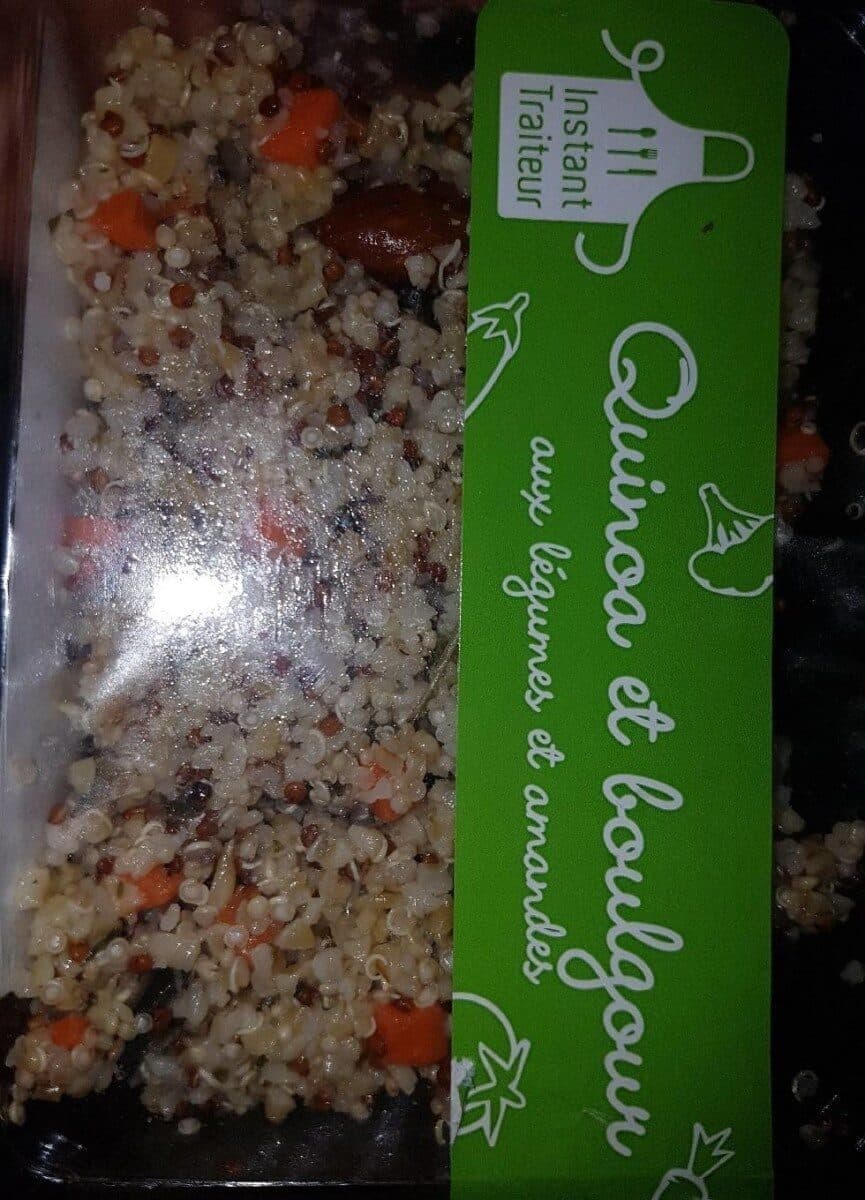 Instant Traiteur Quinoa et boulgour aux légumes et amandes packshot