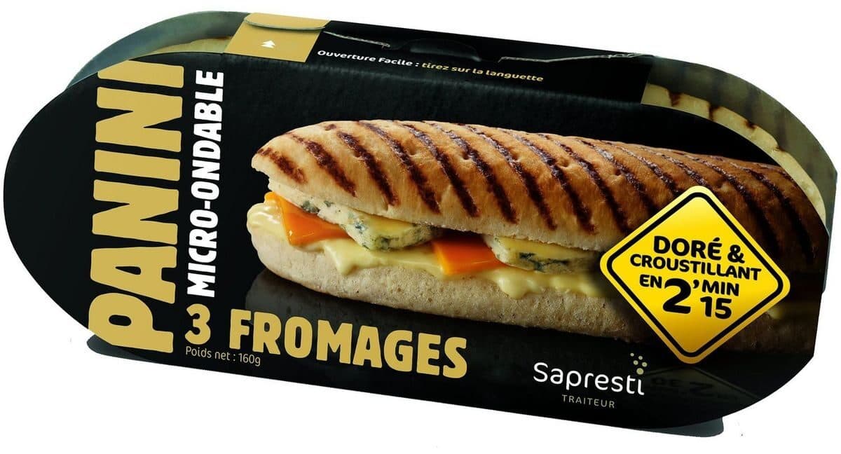Sapresti Panini 3 fromages packshot