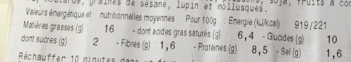 Sapresti Tortilla 30 toasts chorizo packshot