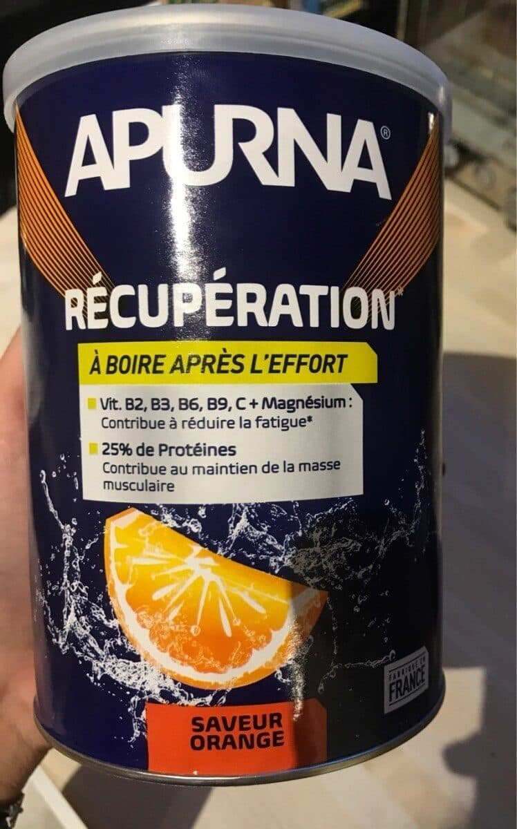 Apurna Boisson Après le Sport packshot