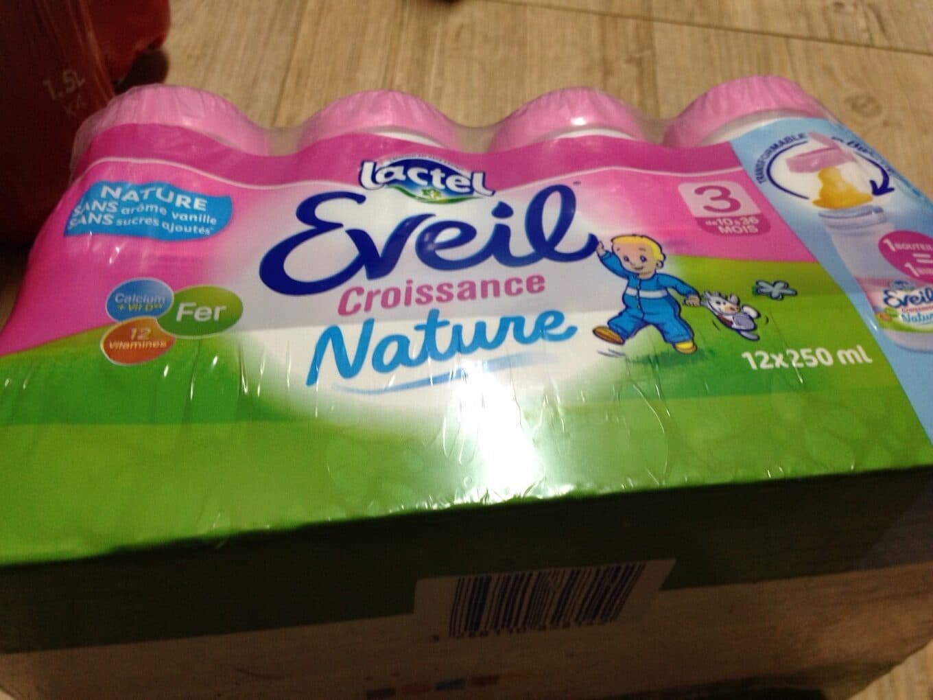 Lactel Lactel éveil croissance nature packshot