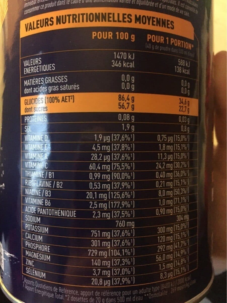 Apurna Apurna Hydratation Effort Et Performance Gout Orange packshot