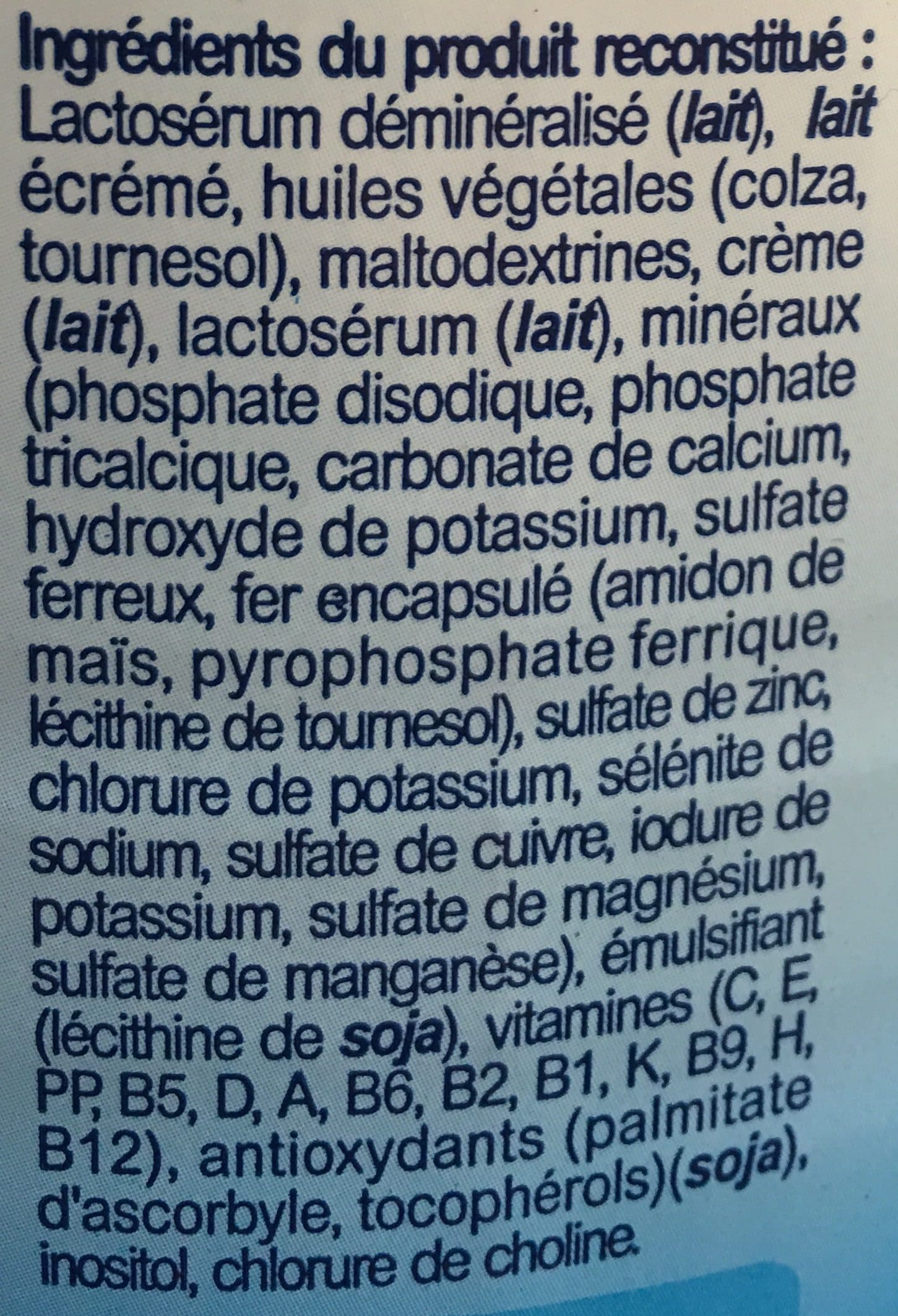 Lactel Milumel - Junior sans huile de palme packshot