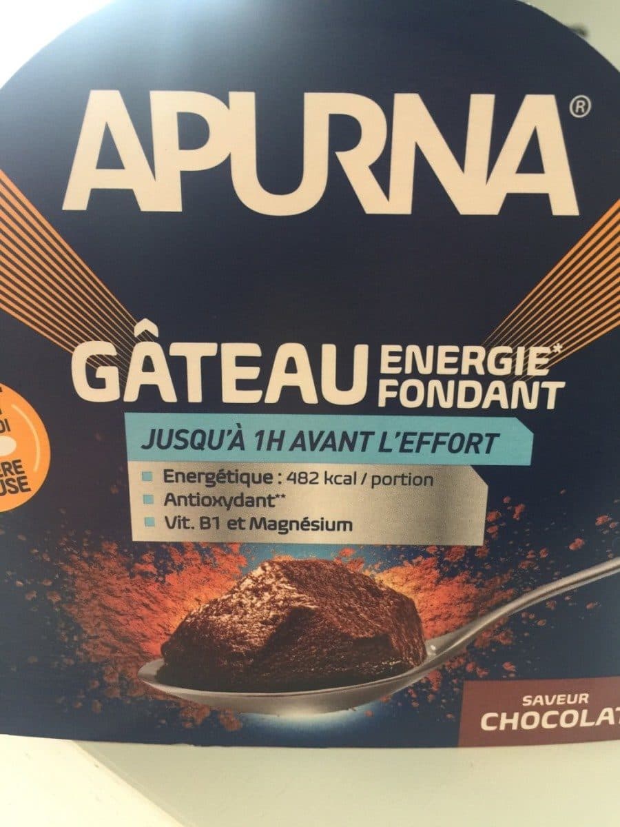 Apurna Gateau energie avant fondant packshot