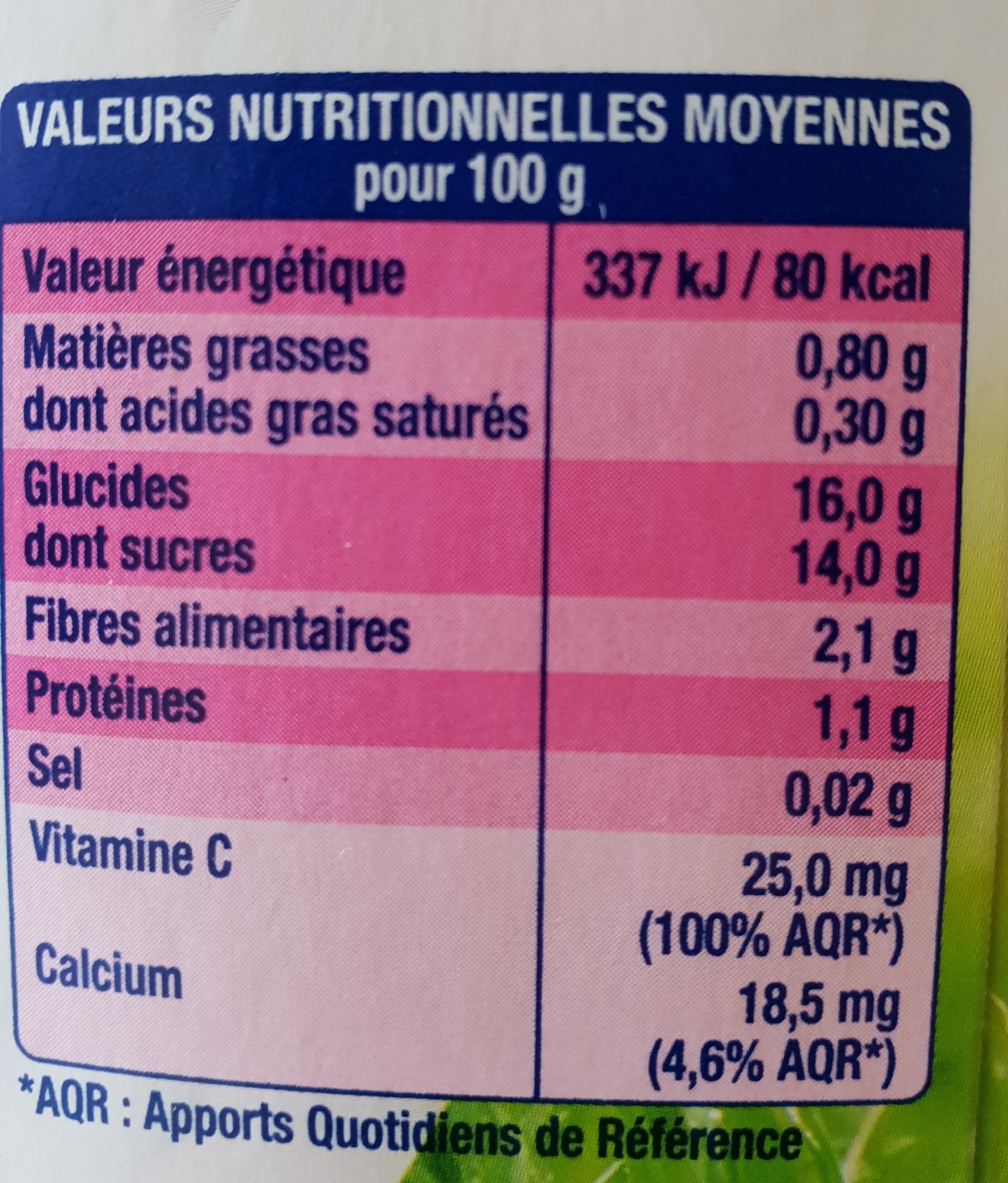 Lactel Éveil fruits et touche de lait pomme banane cassis packshot