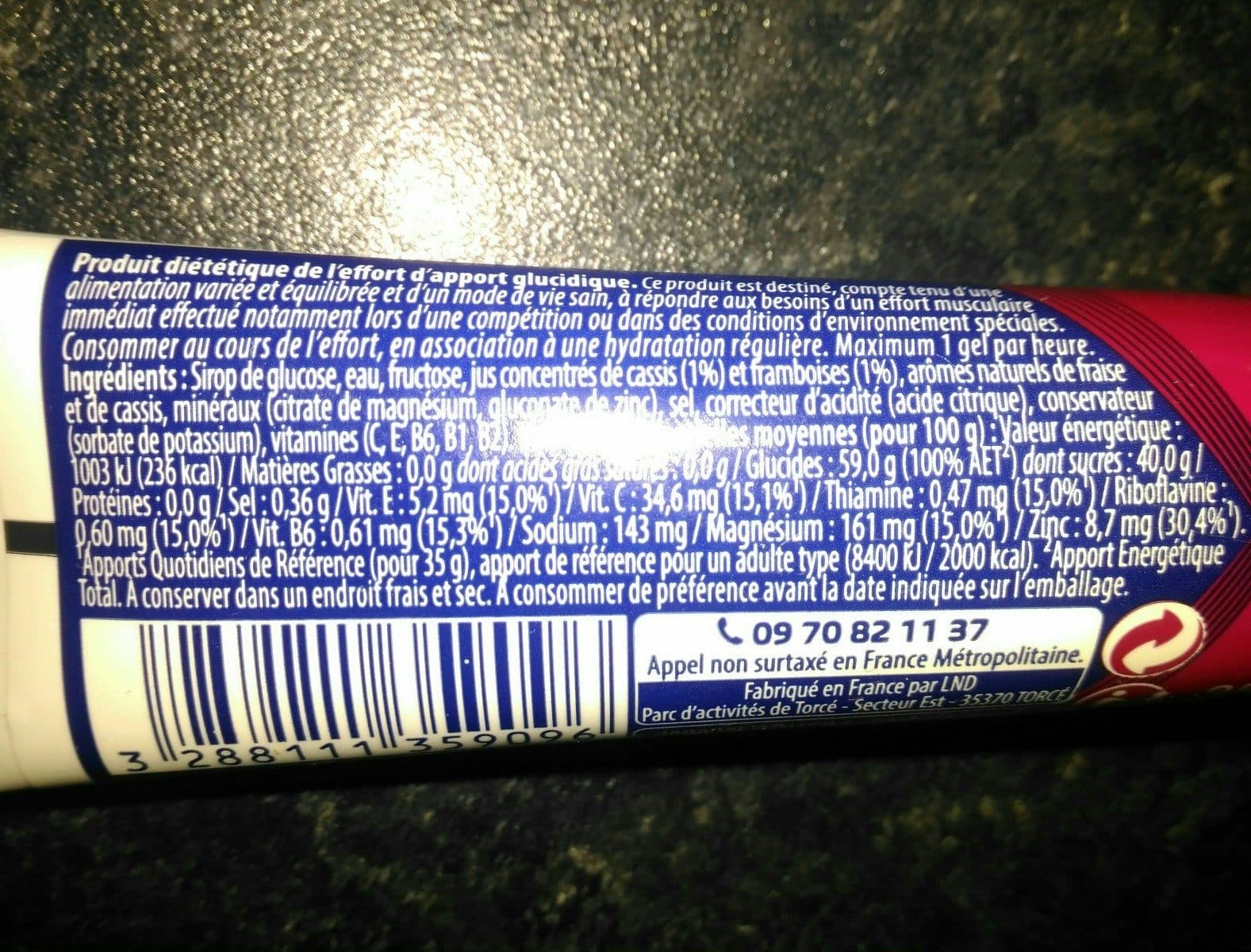 Apurna Gel energie packshot