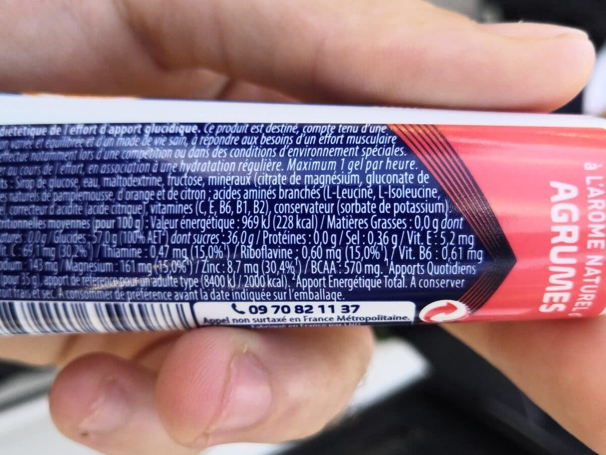 Apurna Apurna gel énergie longue distance packshot