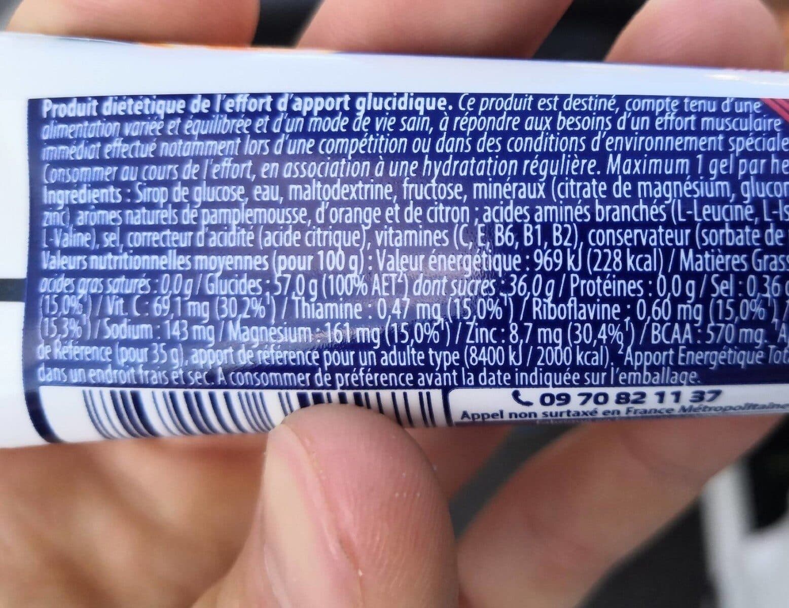 Apurna Apurna gel énergie longue distance packshot