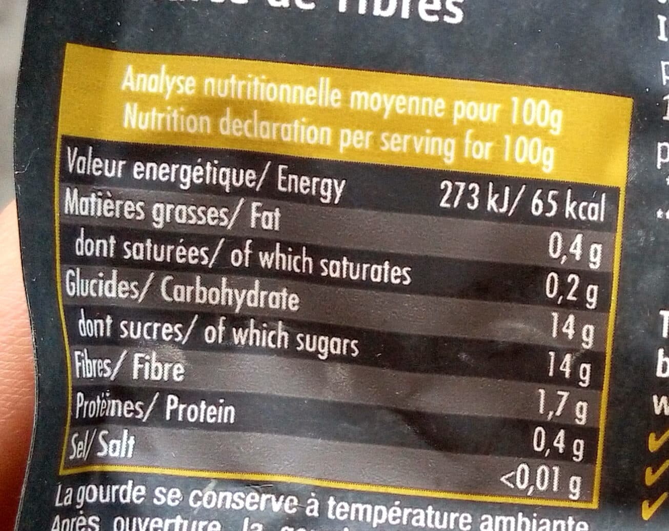Vitabio Les fruités pomme pruneau poire packshot