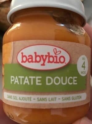Babybio Patate douce des landes packshot