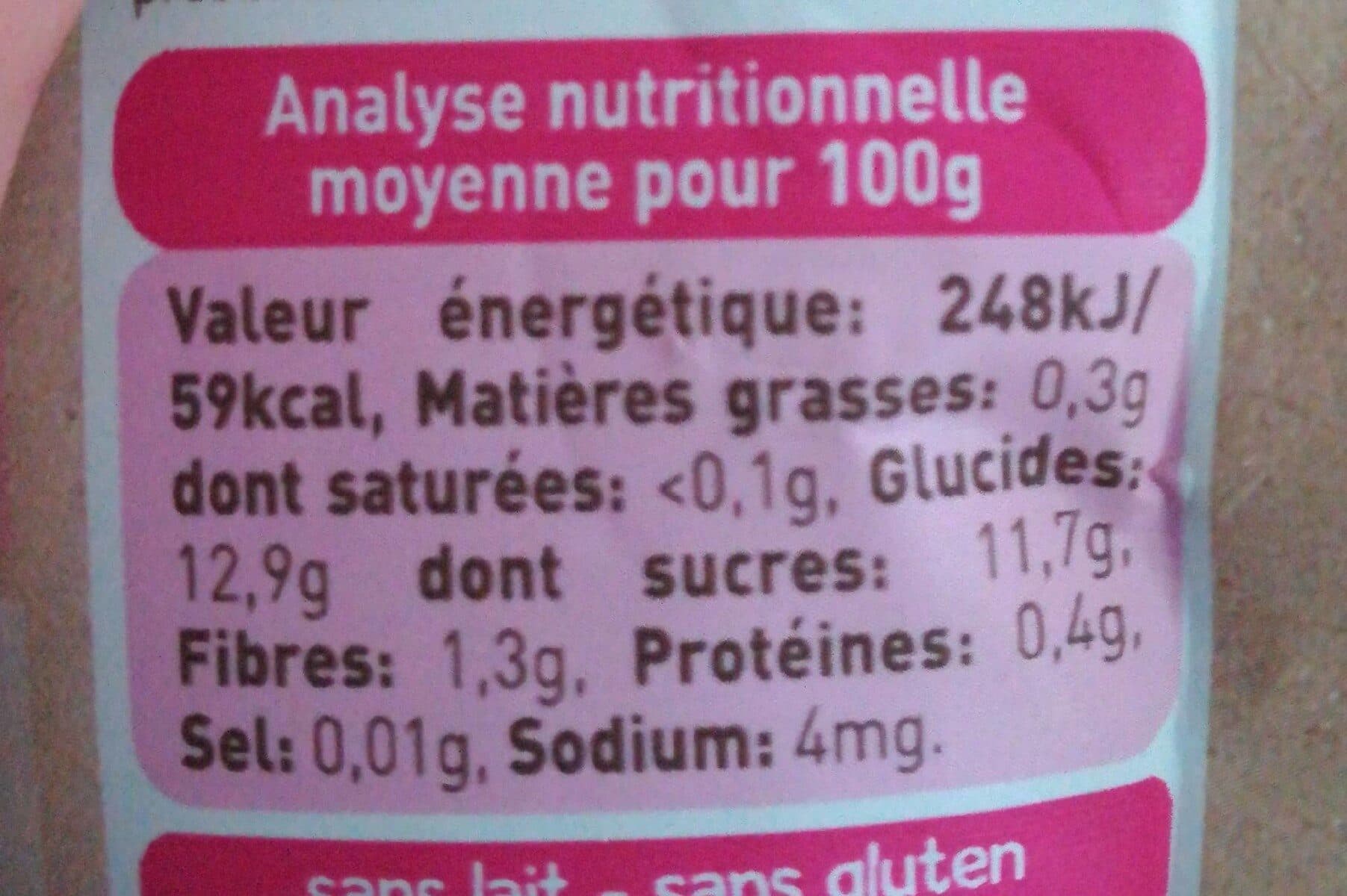Babybio Compote pomme myrtille et fraise packshot