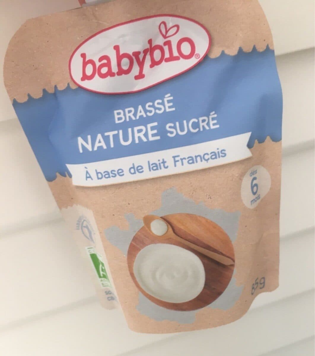 Babybio Brassé nature sucré packshot