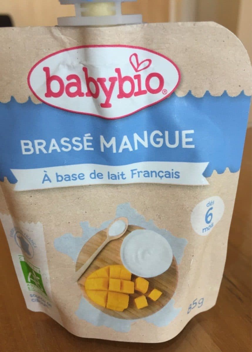 Babybio Brassé mangue packshot