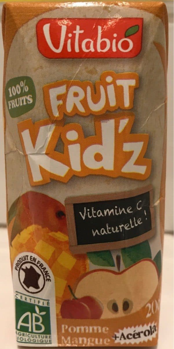 Vitabio Jus Pomme, Mangue, Acérola packshot