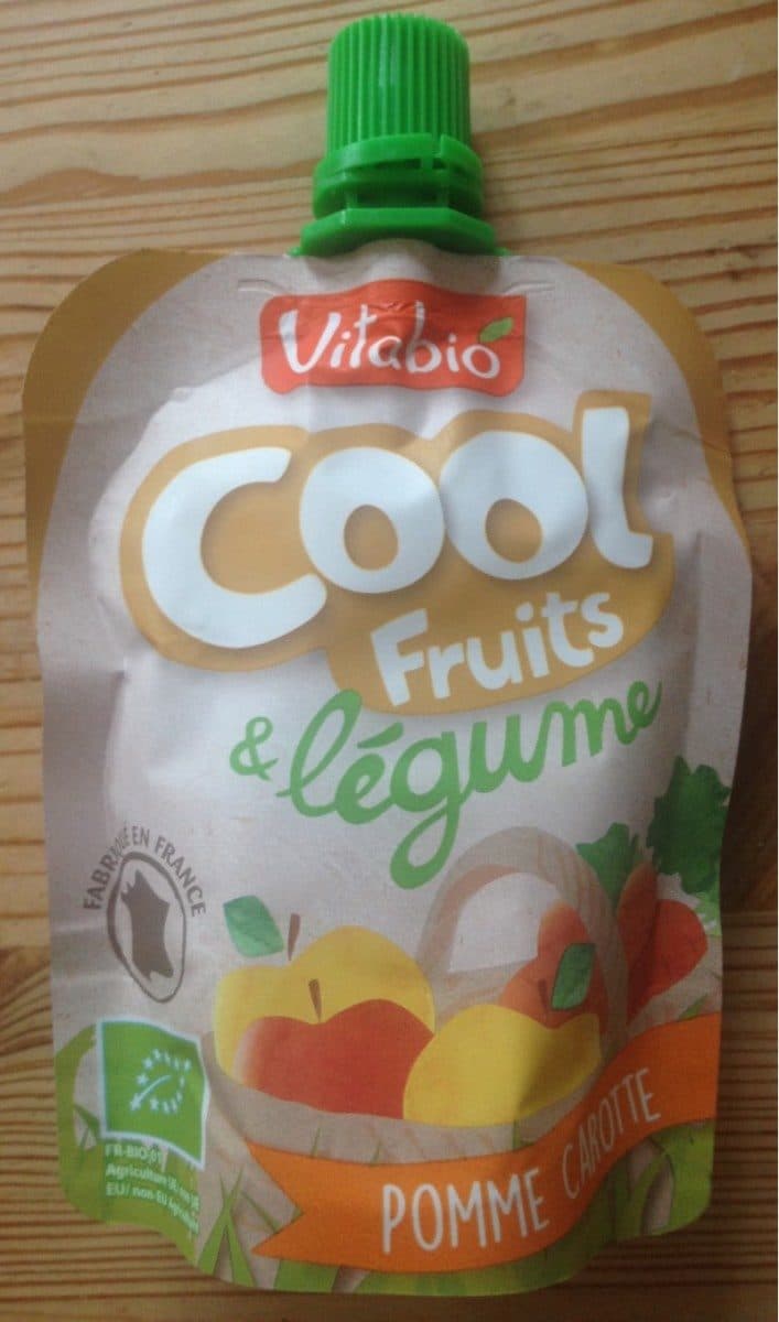 Vitabio Cool fruits et légume pomme carotte packshot
