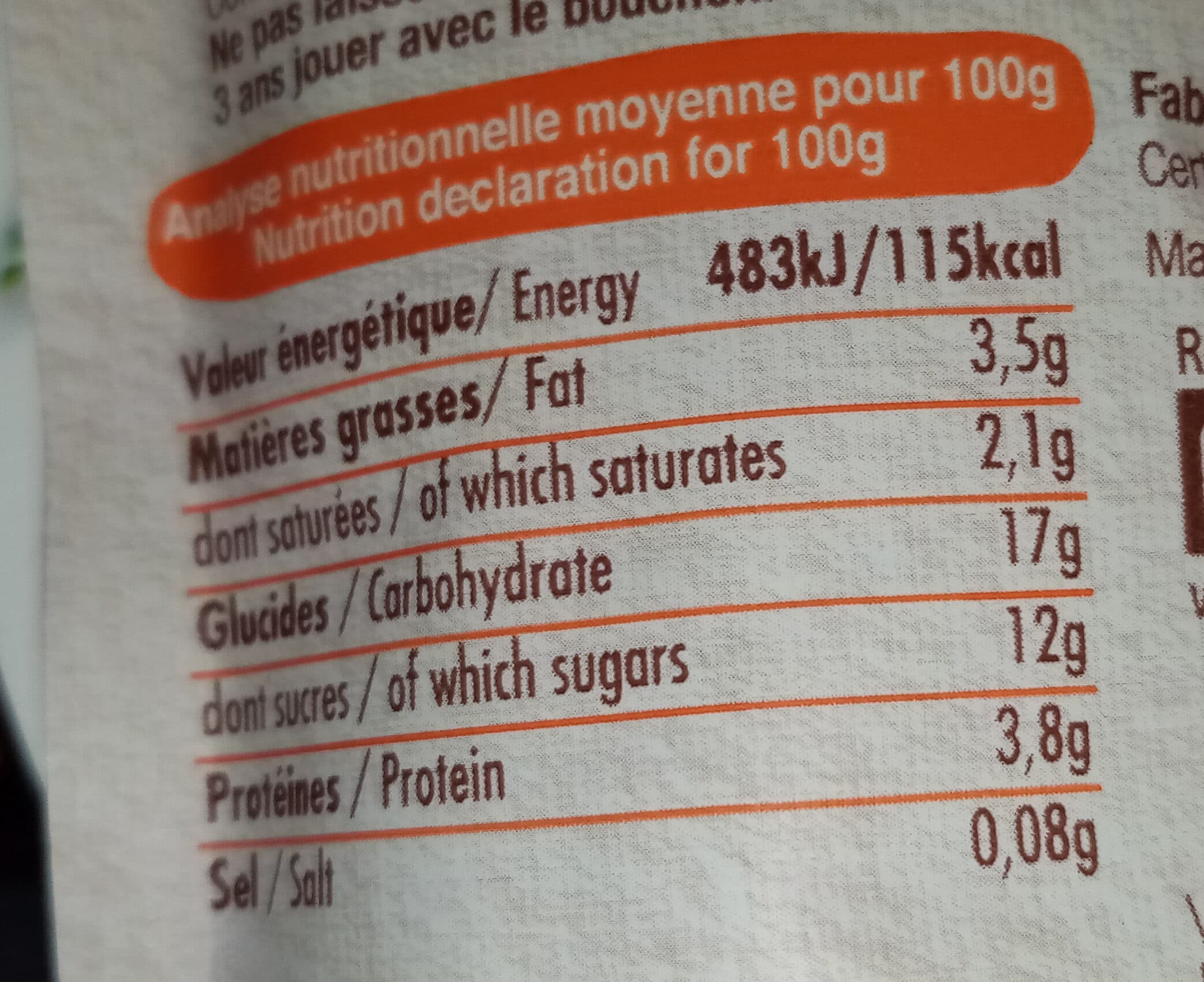 Vitabio P'tit Gouter Au Lait chocolat packshot