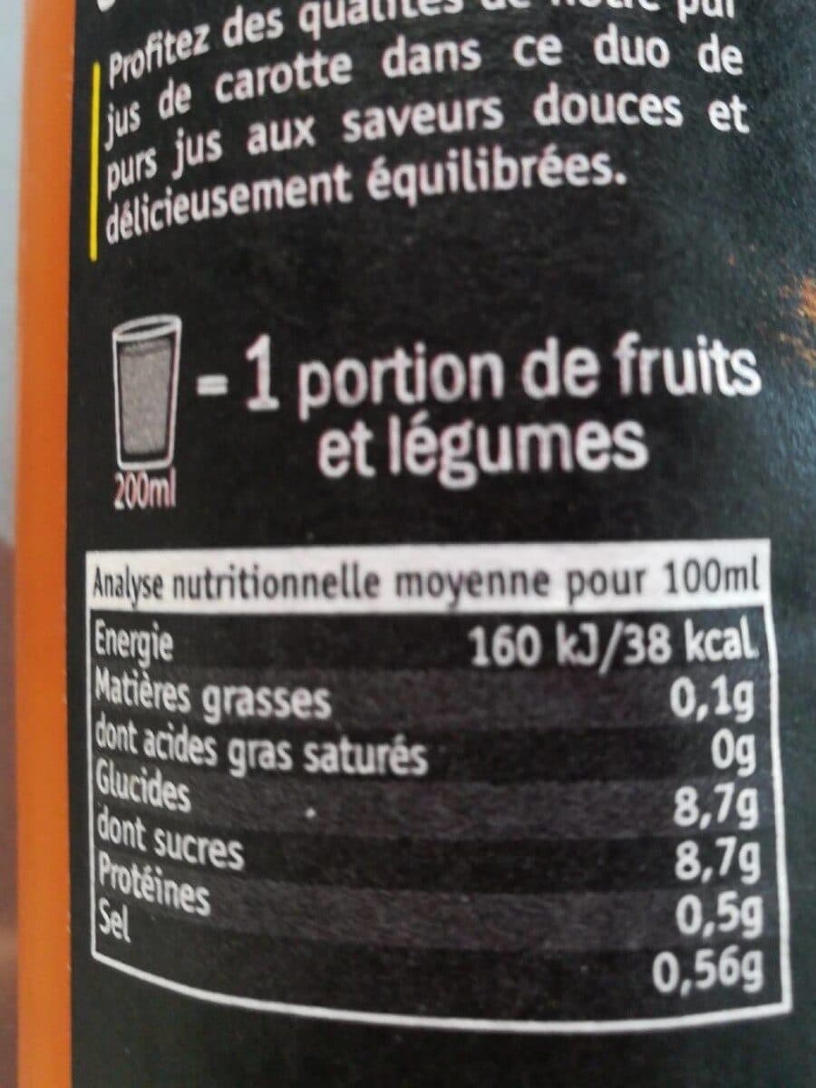 Vitabio Cocktail - Carotte Orange packshot