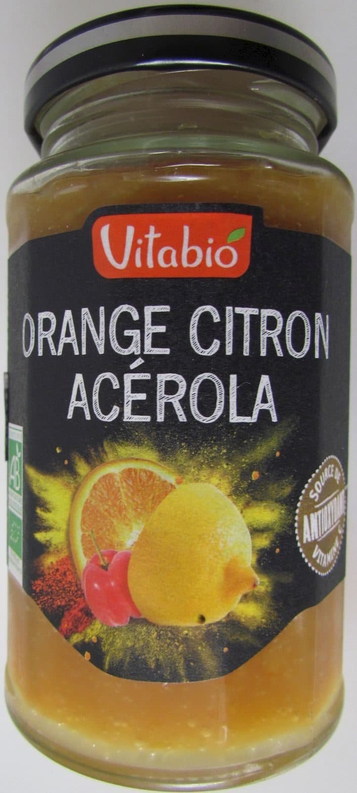 Vitabio Orange Citron Acérola packshot