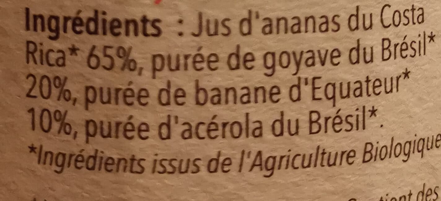 Vitabio Smoothie Ananas Goyave Banane packshot