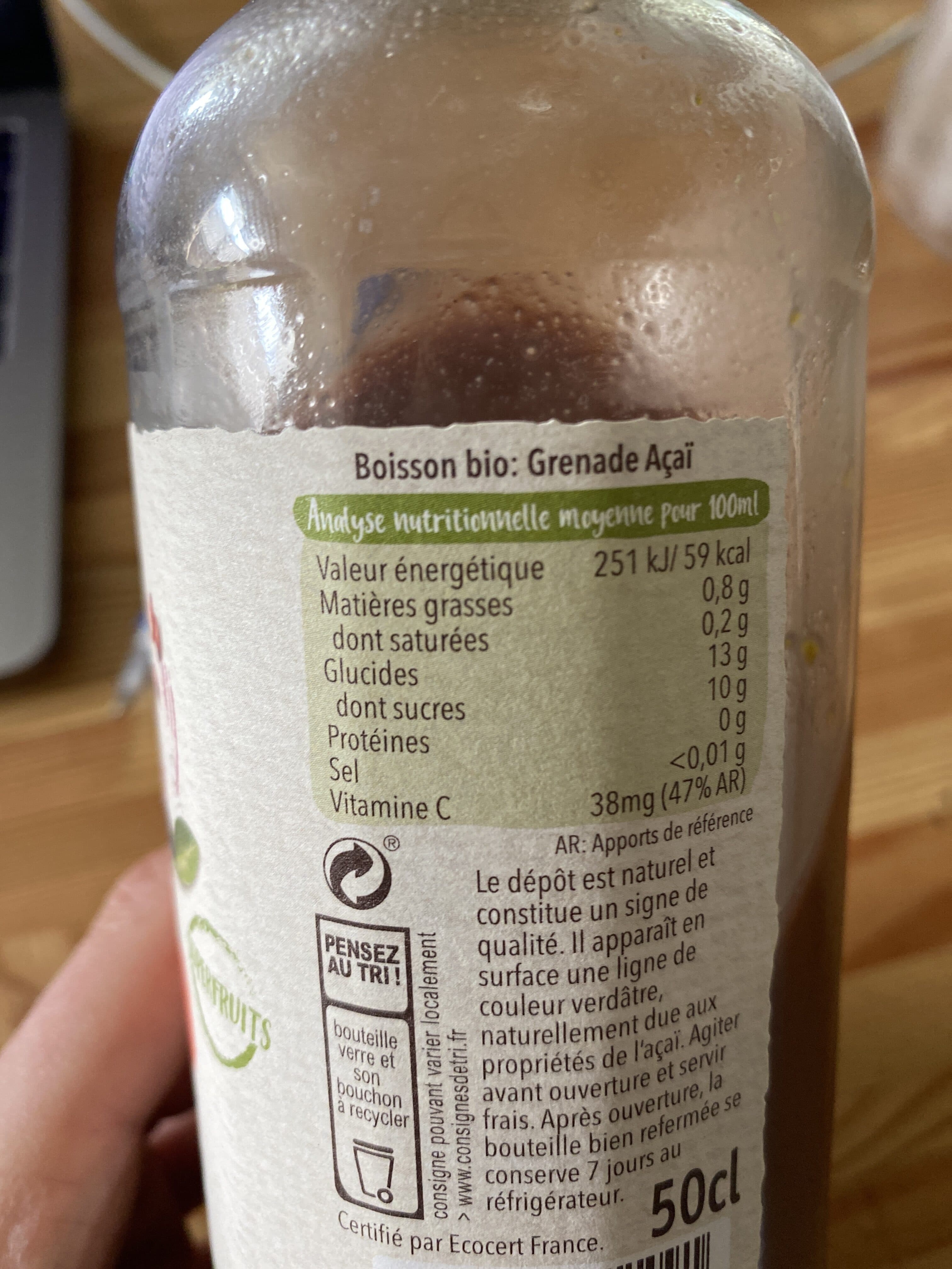 Vitabio Cocktail Grenade-acai packshot