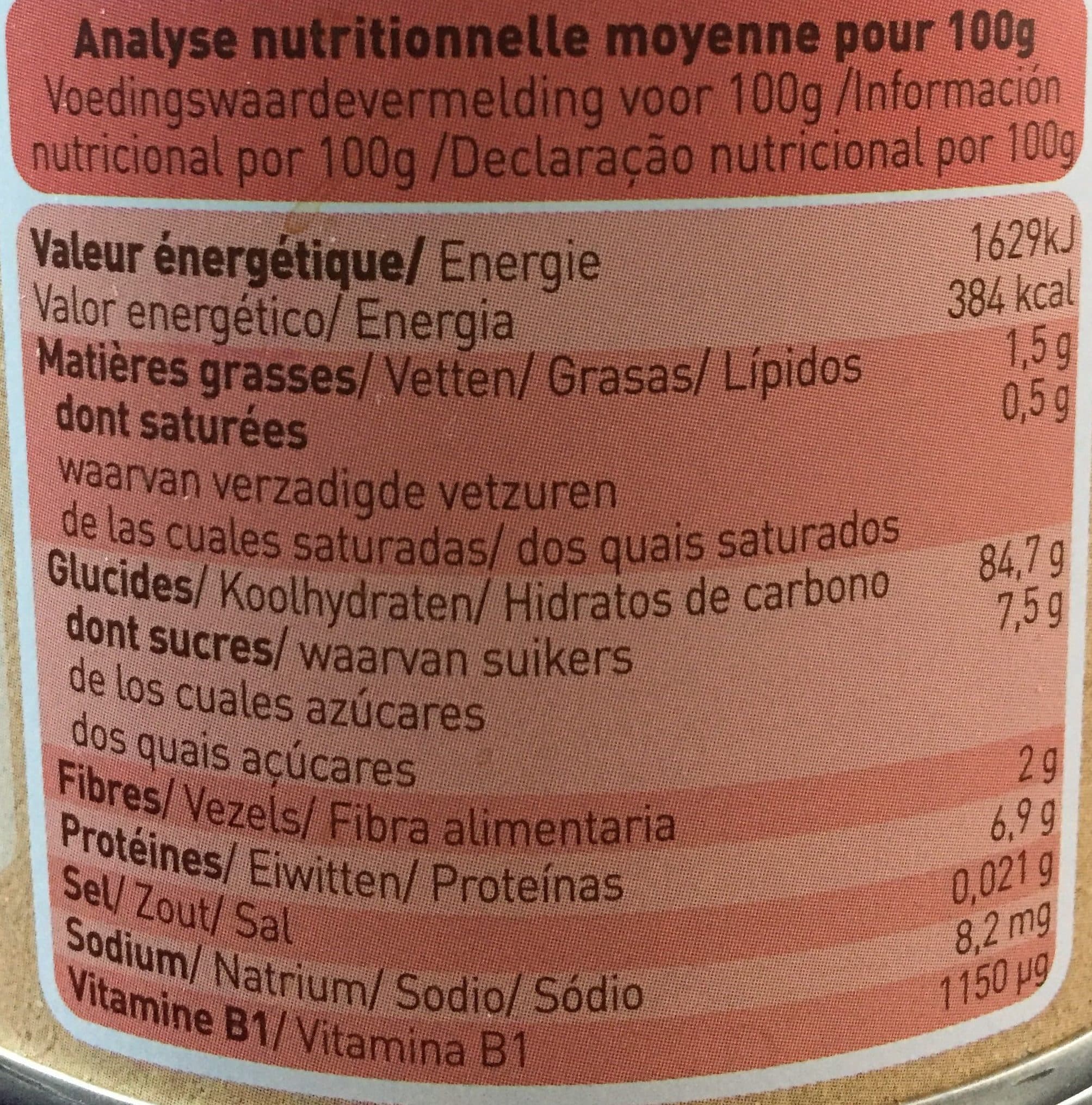 Babybio Céréales 3 Fruits packshot