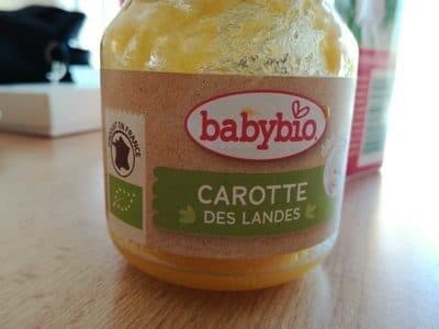 Babybio Carotte des landes packshot