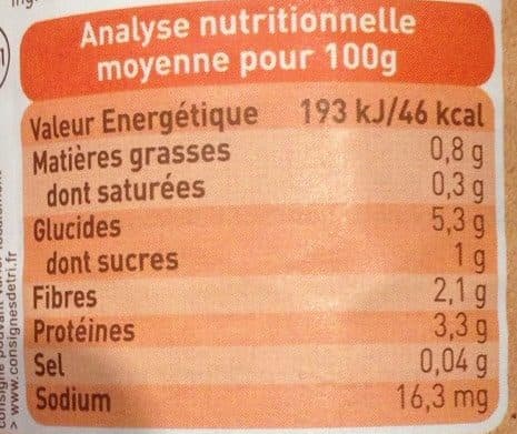 Babybio Pomme de terre petits pois jambon de france packshot