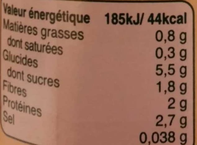 babybio Légumes Canard fermier de France packshot