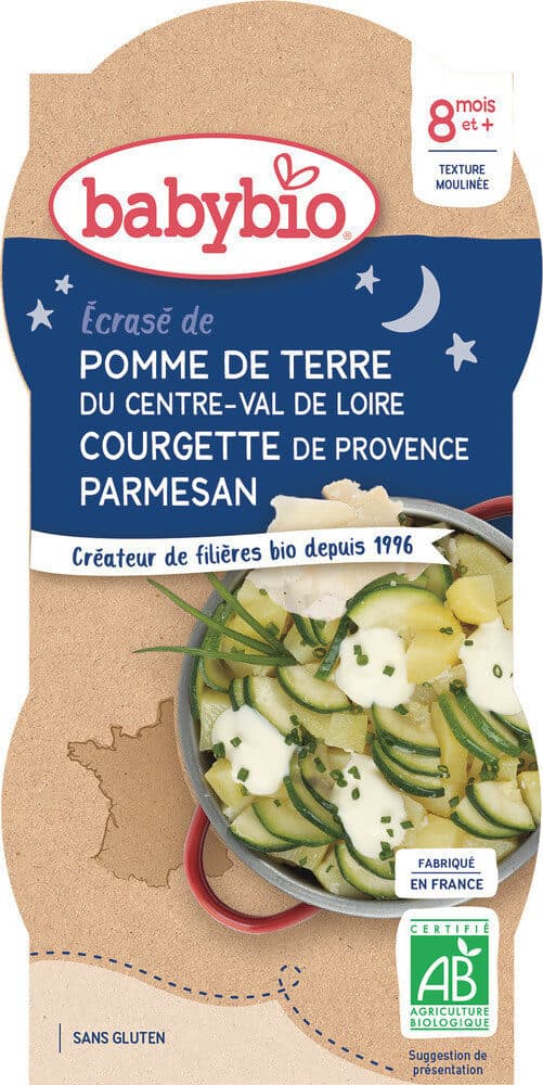 Babybio Ecrasé de pomme de terre du Centre-Val de Loire packshot