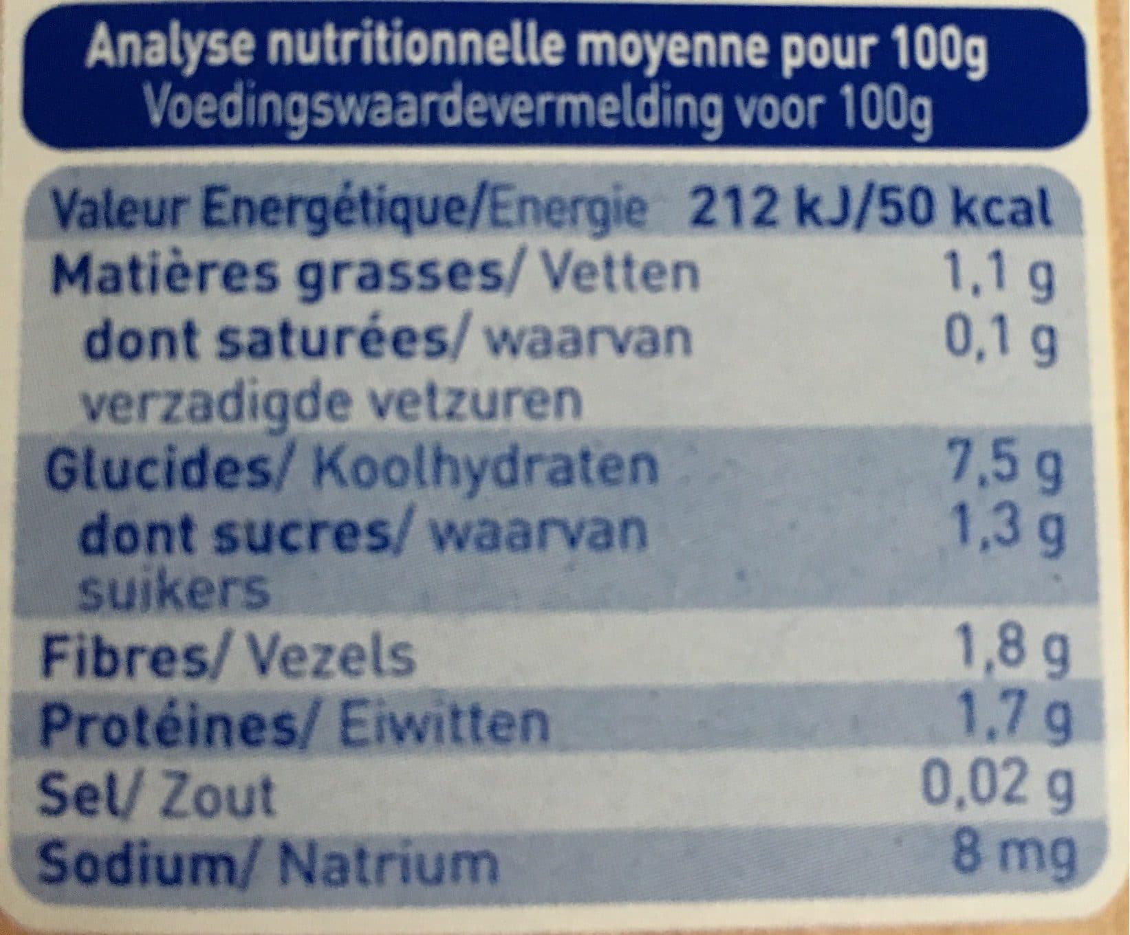 Babybio Haricots verts de Vendée, panais, riz packshot