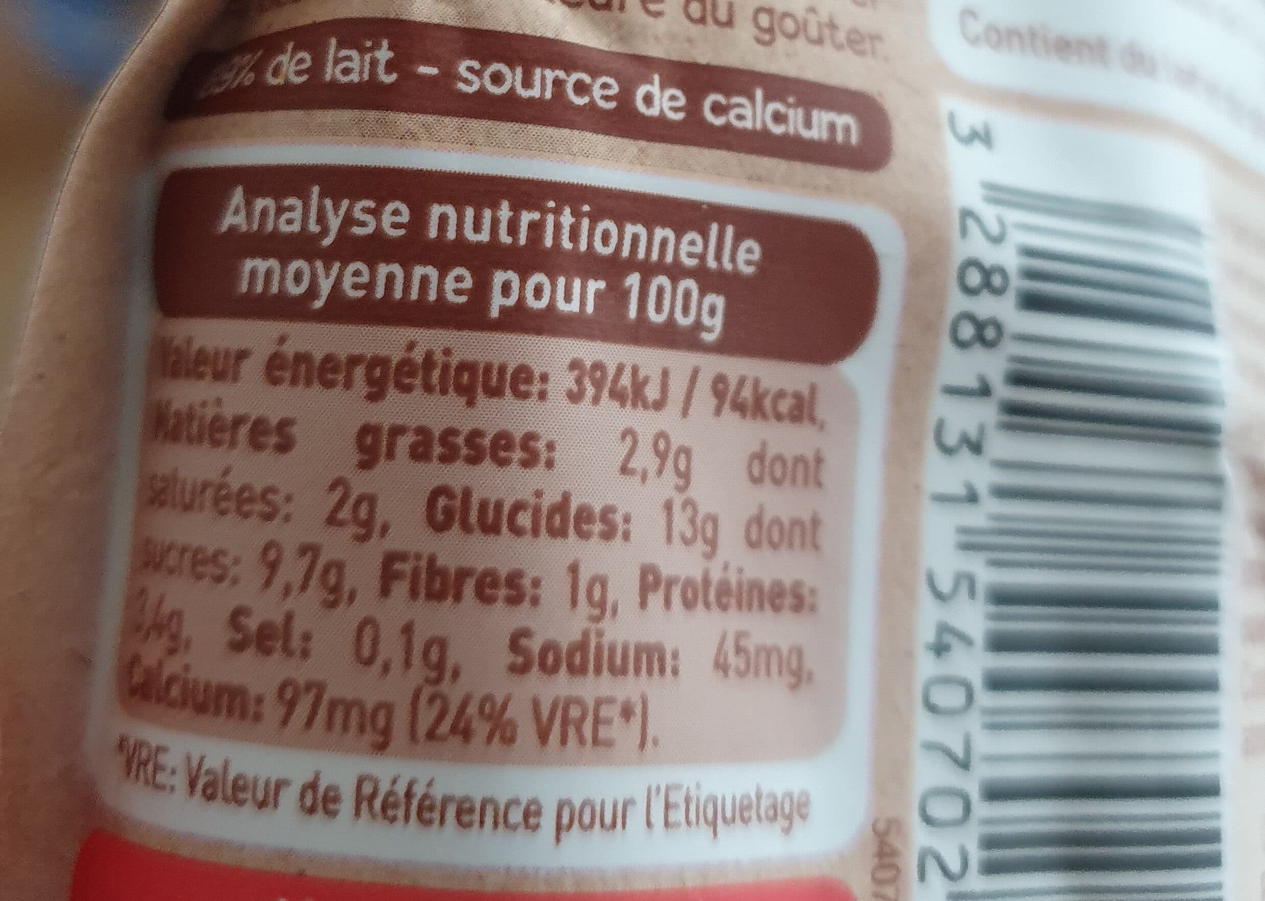 Babybio Crème semoule cacao packshot